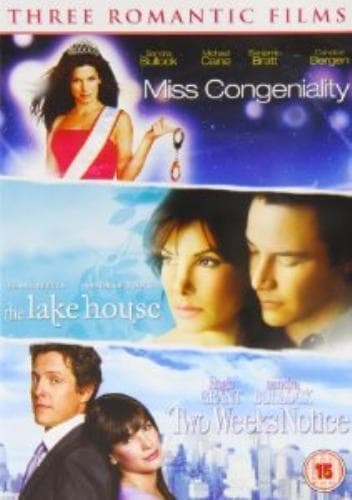 Miss Congeniality/Two Weeks Notice/The Lake House DVD (2010) Donald Petrie, Pre-Owned Region 2