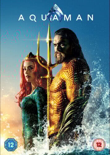 Aquaman DVD (2019) Jason Momoa, Wan (DIR) Cert 12 Pre-Owned Region 2