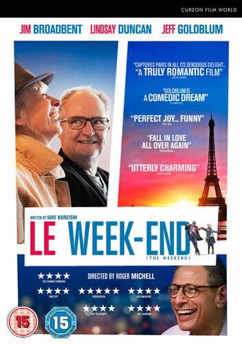 Le Week-end DVD (2014) Jeff Goldblum, Michell (DIR) Cert 15 Pre-Owned Region 2