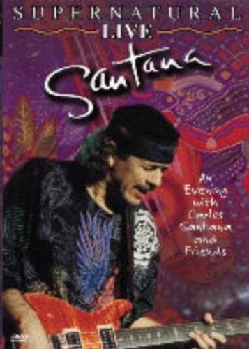 Santana: Supernatural - Live DVD (2000) Santana Cert E Pre-Owned Region 2