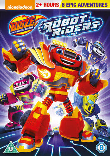 Blaze And The Monster Machines: Robot Riders DVD (2019) Ellen Martin Cert U Pre-Owned Region 2