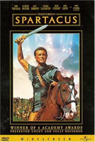 Spartacus DVD (2000) Kirk Douglas, Kubrick (DIR) Cert PG Pre-Owned Region 2