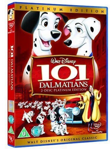 101 Dalmatians DVD (2008) Wolfgang Reitherman, Geronimi (DIR) Cert U 2 Discs Pre-Owned Region 2