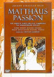 Bach: Matthaus Passion (King’s College Choir) DVD (2005) Stephen Cleobury Cert Pre-Owned Region 2