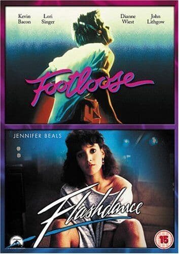 Footloose/Flashdance DVD (2008) Kevin Bacon, Ross (DIR) Cert 15 2 Discs Pre-Owned Region 2