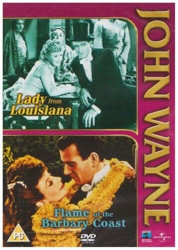 Lady From Louisiana/Flame Of Barbary Coast DVD (2006) John Wayne, Kane (DIR) Pre-Owned Region 2