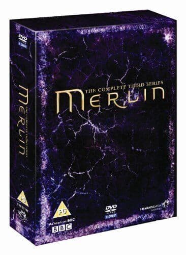 Merlin: Complete Series 3 DVD (2011) Colin Morgan Cert PG 5 Discs Pre-Owned Region 2