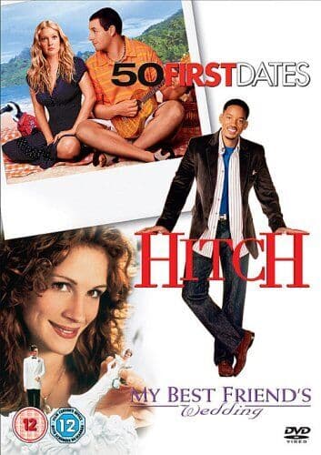 50 First Dates/Hitch/My Best Friend’s Wedding DVD (2009) Julia Roberts, Segal Pre-Owned Region 2