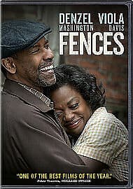 Fences DVD (2017) Denzel Washington Cert 12 Pre-Owned Region 2