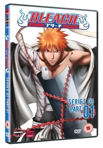 Bleach: Series 3 - Part 1 DVD (2009) Noriyuki Abe Cert 15 3 Discs Pre-Owned Region 2