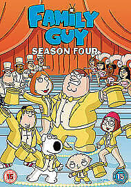 Family Guy: Season Four DVD (2013) Seth MacFarlane Cert 15 3 Discs Pre-Owned Region 2