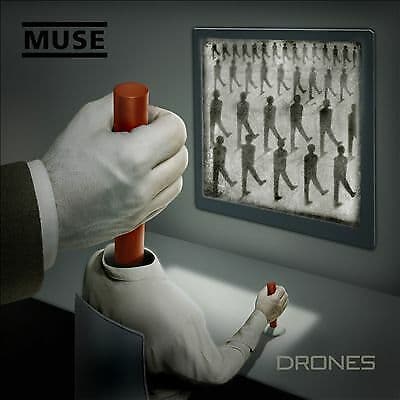 Muse : Drones CD Deluxe Album With DVD 2 Discs (2015) Pre-Owned Region 2