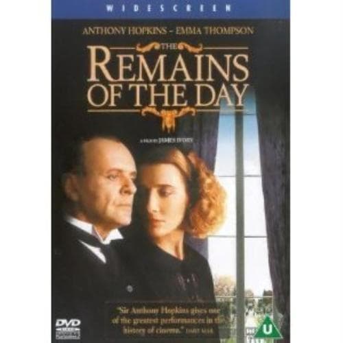 The Remains Of The Day DVD (2012) Anthony Hopkins, Ivory (DIR) Cert U Pre-Owned Region 2