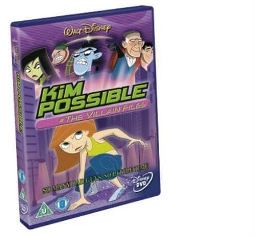 Kim Possible: The Villain Files DVD (2005) Nancy Cartwright Cert U Pre-Owned Region 2