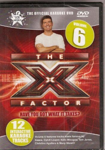 Karaoke - The X Factor - Vol. 6 DVD Pre-Owned Region 2