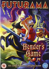 Futurama - Benders Game (NEW DVD) DVD Pre-Owned Region 2