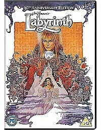 Labyrinth DVD (2016) David Bowie, Henson (DIR) Cert PG Pre-Owned Region 2