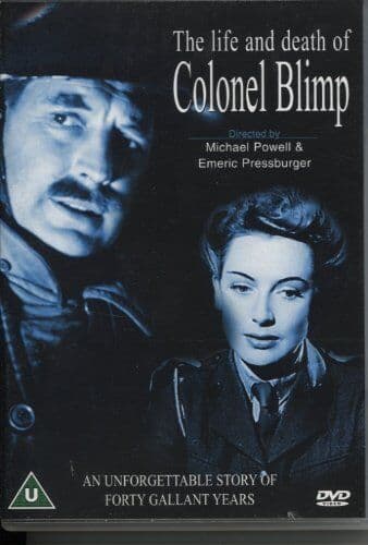 The Life And Death Of Colonel Blimp DVD Roger Livesey, Powell (DIR) Cert U Pre-Owned Region 2