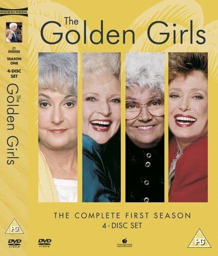 The Golden Girls: Series 1 DVD (2005) Beatrice Arthur Cert PG 4 Discs Pre-Owned Region 2