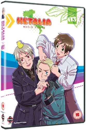 Hetalia Axis Powers: Complete Series 3 DVD (2012) Bob Shirohata Cert 15 Pre-Owned Region 2