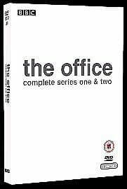 The Office: Complete Series 1 And 2 DVD (2004) Ricky Gervais Cert 15 3 Discs Pre-Owned Region 2