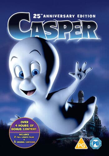 Casper DVD (2020) Christina Ricci, Silberling (DIR) Cert PG 2 Discs Pre-Owned Region 2