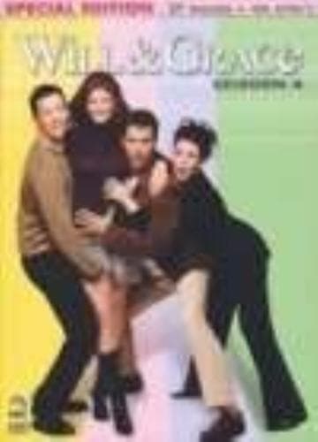 WILL & GRACE - Series 4 (2001) (import) DVD Pre-Owned Region 2