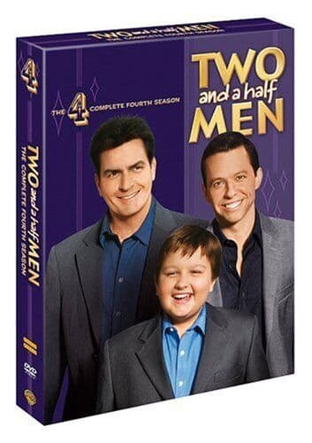 Two And A Half Men: The Complete Fourth Season DVD (2010) Conchata Ferrell Cert Pre-Owned Region 2