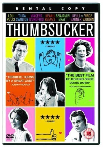 Thumbsucker DVD (2006) Lou Taylor Pucci, Mills (DIR) Cert 15 Pre-Owned Region 2