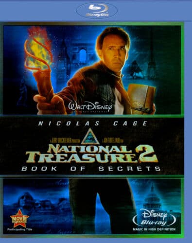National Treasure 2: Book Of Secrets [Bl DVD Pre-Owned Region 2