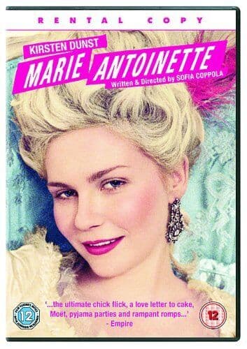 Marie Antoinette DVD (2007) Kirsten Dunst, Coppola (DIR) Cert 12 Pre-Owned Region 2