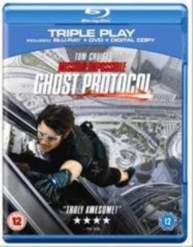 Mission Impossible: Ghost Protocol Tripl DVD Pre-Owned Region 2