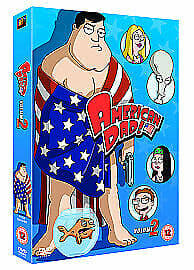 American Dad!: Volume 2 DVD (2007) Seth MacFarlane Cert 12 3 Discs Pre-Owned Region 2