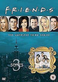 Friends: Series 3 DVD (2000) David Schwimmer, Zuckerman (DIR) Cert PG 3 Discs Pre-Owned Region 2