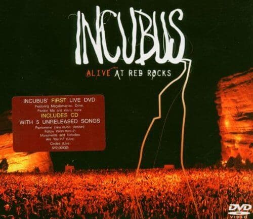 Incubus : Alive At Red Rocks [CD + DVD] CD Pre-Owned Region 2