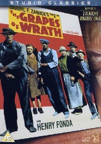 The Grapes Of Wrath DVD (2005) Henry Fonda, Ford (DIR) Cert PG Pre-Owned Region 2