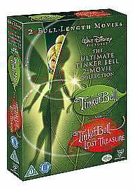 Tinker Bell/Tinker Bell And The Lost Treasure DVD (2009) Bradley Raymond Cert U Pre-Owned Region 2