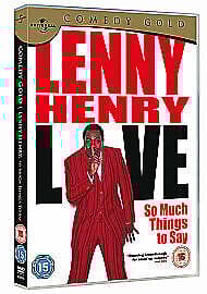 Lenny Henry: So Much Things To Say - Live DVD (2010) Lenny Henry Cert 15 Pre-Owned Region 2