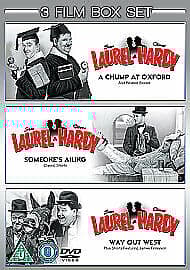 Laurel And Hardy: A Chump At Oxford/Someone’s Ailing/Way Out West DVD (2009) Pre-Owned Region 2