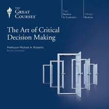 The Art Of Critical Decision Making (The VideoGames Pre-Owned Region 2