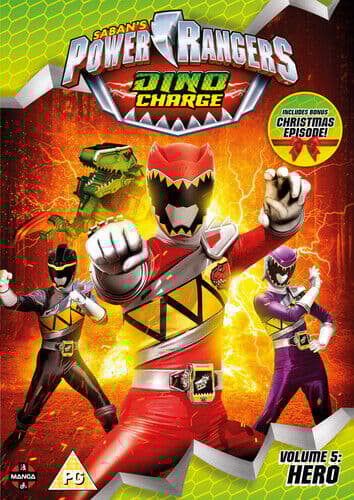 Power Rangers Dino Charge: Volume 5 - Hero DVD (2017) Brennan Mejia Cert PG Pre-Owned Region 2