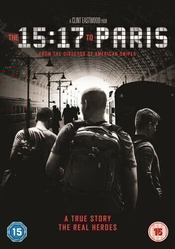 The 15:17 To Paris DVD (2018) Spencer Stone, Eastwood (DIR) Cert 15 Pre-Owned Region 2