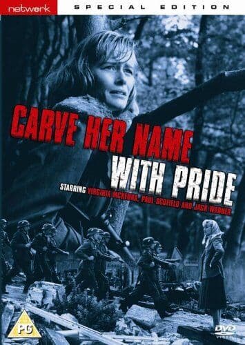 Carve Her Name With Pride DVD (2007) Virginia McKenna, Gilbert (DIR) Cert PG Pre-Owned Region 2