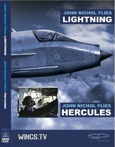 John Nichol Flies: LIGHTNING And HERCULE DVD Pre-Owned Region 2