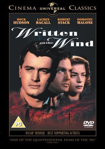 Written On The Wind DVD (2005) Rock Hudson, Sirk (DIR) Cert PG Pre-Owned Region 2