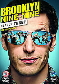 Brooklyn Nine-Nine: Season 3 DVD (2016) Andy Samberg Cert 12 3 Discs Pre-Owned Region 2