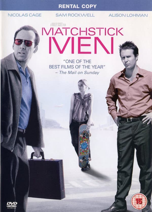 Matchstick Men (DVD)(Ex-Rental) DVD Pre-Owned Region 2