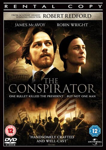 The Conspirator DVD (2011) James McAvoy, Redford (DIR) Cert 12 Pre-Owned Region 2