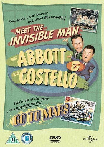 Abbott And Costello: Meet The Invisible Man/Go To Mars DVD (2012) Bud Abbott, Pre-Owned Region 2
