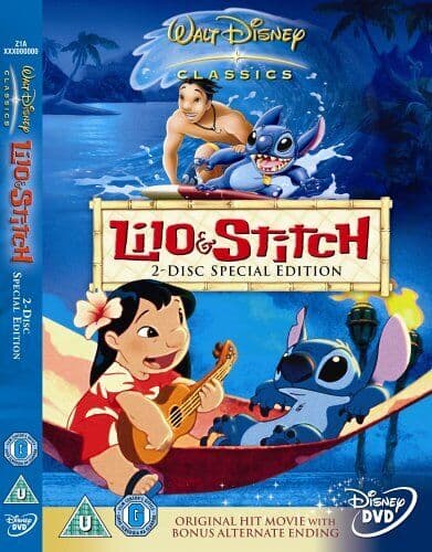 Lilo And Stitch DVD (2005) Chris Sanders Cert U Pre-Owned Region 2
